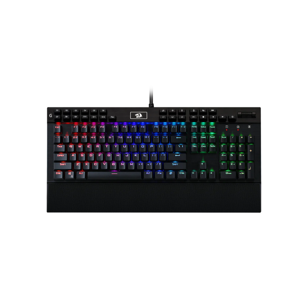 Redragon K550 RGB Yama 131 Key RGB LED Illuminated Backlit Mechanical Keyboard - CompuMe