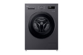 LG Front Load Washing Machine A+++, 8KG, 1200RPM, Midnight Black - F2Y1TYP6J.SMBPEL/EX2