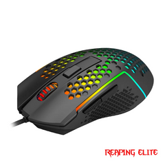 REDRAGON M987P-K Reaping Elite Lightweight RGB Gaming Mouse - CompuMe