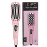 Enzo Hair Straightener Brush, 65Watts, Multi Color - EN-4101