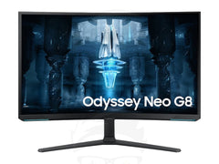 Samsung Odyssey Neo G8 32" 4K UHD Curved HDMI 2.1 , 240Hz, 1ms, G-Sync Monitor
