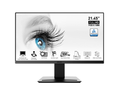 MSI PRO MP223 22" 100HZ VA 1MS BLACK GAMING MONITOR