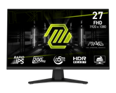 MSI MAG 274F Flat 27" FHD, 200Hz, 0.5ms Rapid IPS, HDR Ready , Black GAMING MONITOR