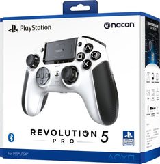 Nacon - Revolution 5 Pro Wireless Controller for PS5, PS4 and PC - White