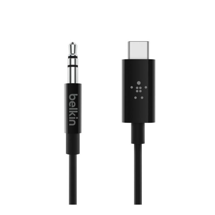 Belkin 3.5mm Audio Cable with USB - C Connector, USB cable