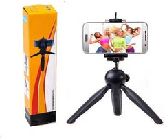YUNTFNG XH-228 UNIVERSAL MINI MOBILE TRIPOD WITH 360 DEGREE ROTATING BALL HEAD WITH MOBILE CLIP