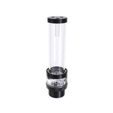 Bykski D5 Pump / 200mm PMMA Reservoir Combo - Black w/ 5v Addressable RGB (CP-NWD5-X-CT60-V3)