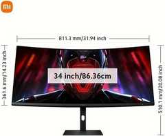 Xiaomi G34WQi 180Hz 1ms Curved Gaming Monitor