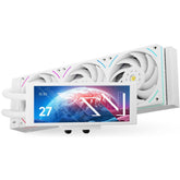 Thermalright Trofeo Vision 360 ARGB WHITE CPU Liquid Cooler w/ 6.86" IPS UW (1280×480) Flat Display, High Performance AIO TL-UB36W