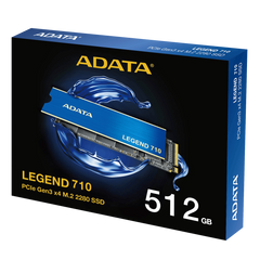 ADATA LEGEND 710 512GB PCIe Gen3 x4 M.2 2280 SSD