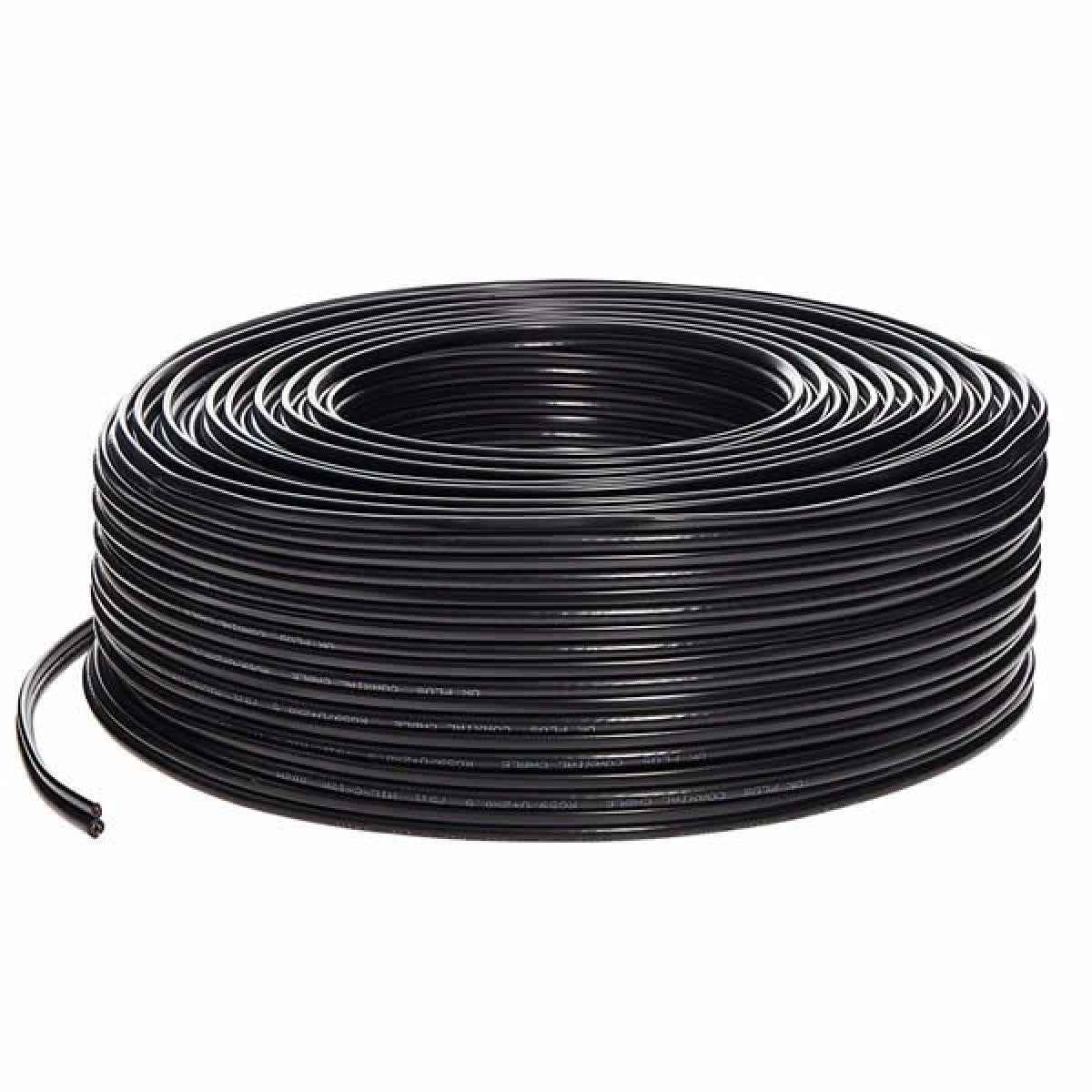 Coaxial RG58 Cable Black 200m without Power Cable