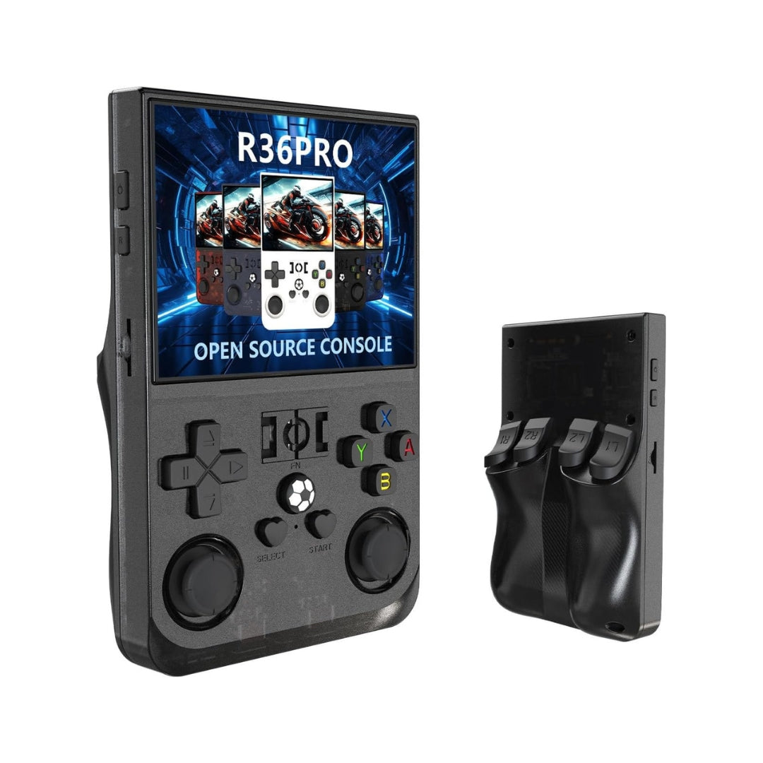 R36pro 2025 R36 Pro 3.5inch Ips 128gb 18000+ Games Video Handheld Game Players 4000mah
