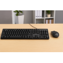 Lenovo One-Click Service Wireless Keyboard & Mouse MK23 Combo/Kit for Windows, USB Receiver, Compatible with PC, Laptop