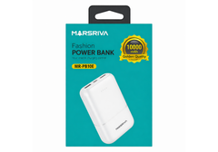 MARSRIVA 10000mAh Fashion Power Bank - White
