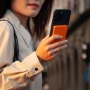 Mcdodo MC-293 Meta Air Magnetic Wireless Power Bank - 5000mAh 20W PD Fast Charging - Ultra-Slim Aluminum Alloy Design, Orange - 18 Months Warranty