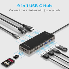Promate PRIMEHUB-GO, USB-C Hub