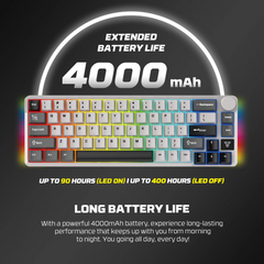 Fantech MK919 ATOM PRO66 Mechanical Keyboard Black