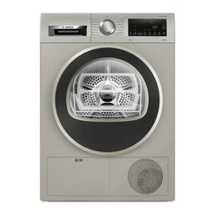 Bosch Heat Pump Tumble Dryer A++, 9KG, 14Programs, Silver - WQG1420XME