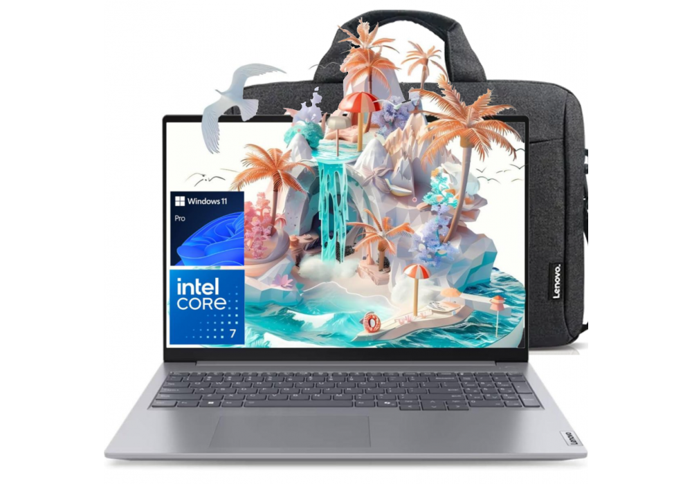 Laptop Lenovo ThinkBook 16 G9 IRL, Intel Core 7 240H 5.2GHz 10 Cores, 16GB DDR5, 512GB M.2 SSD, 16" FHD+ IPS 400nits, Wi-Fi 7, w/ 16" Laptop Casual Toploader - 2 Year Warranty