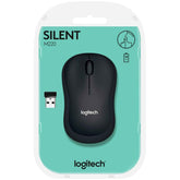 Logitech M220 Silent Wireless Mobile Mouse 18 Month Battery Life & Auto Sleep Charcoal