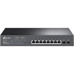 Tp Link Tl Sg2210mp Jetstream 10 Port Gigabit Smart Managed 8 Poe+ Ports 150w 2 Sfp Slots Support Omada Sdn Poe Recovery Ipv6 Static Routing