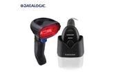 Datalogic QuickScan 2200 Series, Entry‑Level Corded 1D Barcode Scanner, Wide Field of View, Rugged Trigger, USB‑C Connectivity - QD2220-BKK1S
