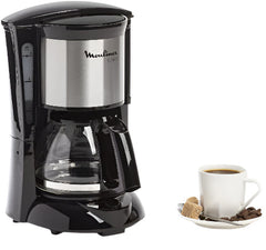 Moulinex Coffee Maker, 0.6L, 6 Cups, 600Watts, Black - FG151825