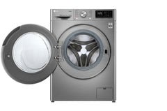 LG Front Load Washing Machine A+++, 9KG, 1400RPM, AI DD, Silver - F4V5VYP2T.SSSPEL/EX2
