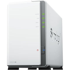 Synology Diskstation Ds223j 2 Bay Diskless Nas W/ Realtek Rtd1619b 4 Core Cpu & 1gb Ddr4 Ram