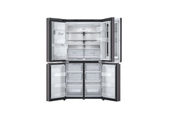 LG Bottom Freezer Refrigerator A+, 4D Ref, 889Lit, Ice & Water, Black Stainless - GCX-334DFBB.ASBPELF