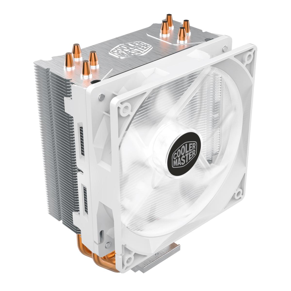Cooler Master HYPER 212 LED WHITE EDITION CPU Air Cooler w/ Single XtraFlo PWM Fan, LGA1700 Support | HYPER 212 LED WHITE EDITION | Cooler Master HYPER 212 LED WHITE EDITION CPU Air Cooler w/ Single XtraFlo PWM Fan, LGA1700 Support | HYPER 212 LED WHITE EDITION |