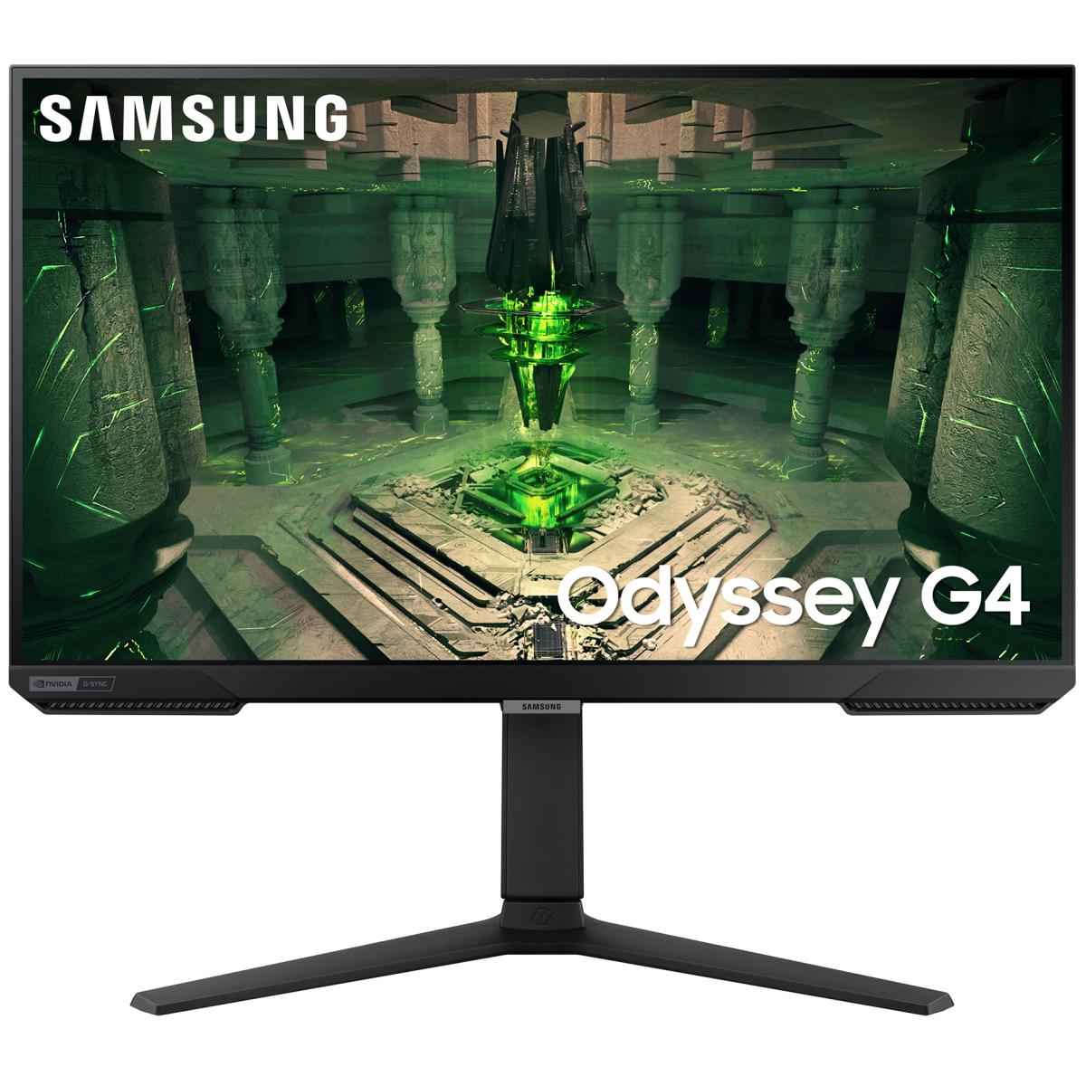 Samsung 25" Odyssey G4 Ips Full Hd 240hz 1ms G Sync Compatible Ergonomic Stand Gaming Monitor