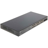 Tp Link Tl Sg2428p Jetstream 24 Port Gigabit Smart Managed Poe Switch 24 Poe+ Ports @250w & 4 Sfp Slots Omada Sdn Integrated