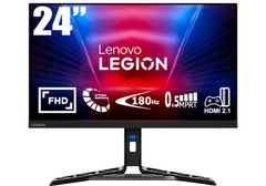Lenovo Legion R25i-30 24.5" FHD IPS Gaming Monitor (67B7GACBWW), 180Hz (OC), 0.5ms MPRT, DisplayHDR 400, AMD FreeSync Premium, Fully Adjustable Stand, Built-in Speakers, Black, 3 Year Warranty