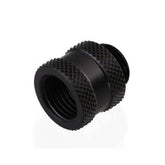 Bykski G 1/4in. Male/Female Extension Coupler, 15MM extension seat G1/4 female threaded extension, Black (B-EXJ-15) | B-EXJ-15 | - CompuMe