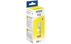 Genuine Epson 112 EcoTank Ink Bottle 70ml Cartridge Pigment - Yellow