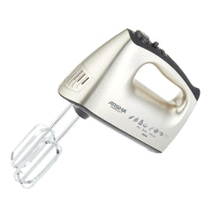 Arshia Hand Mixer Chopper, 5Speeds Turbo Function, 400Watts, Silver - 2511