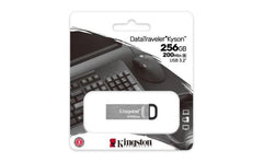 Kingston Datatraveler Kyson 256gb High Performance Usb 3.2 Metal Flash Drive