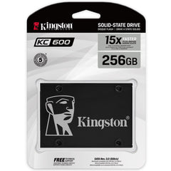 Kingston Kc600 256gb Sata Iii Solid State Drive (ssd)