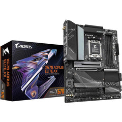 Gigabyte X670 Aorus Elite Ax Wifi 6e Am5 For Ryzen 7000 Ddr5 4x M.2 ,pcie 5.0 Usb 3.2 Gen2x2 Type C Mainboard