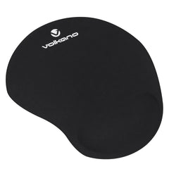 VOLKANO COMFORT SERIES GEL WRISTGUARD MOUSEPAD - BLACK
