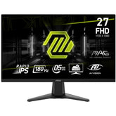 Msi Mag 275f 27" Rapid Ips Full Hd 0.5ms 180hz Ai Vision Amd Freesync™ W/ 2x Hdmi & Displayport Interface Black
