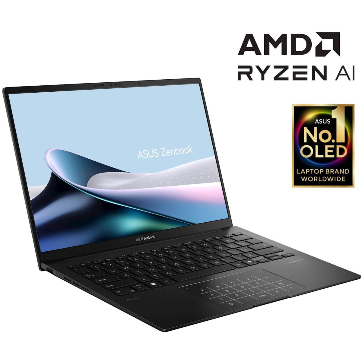 Asus Zenbook 14 Oled (2024) Um3406ha New 8gen Amd Ryzen 7 8840hs 8 Cores Thin & Light W/ Amd Ryzen™ Ai , Oled Display & All Day Battery Life Asus Zenbook 14 Oled (2024) Um3406ha New 8gen Amd Ryzen 7 8840hs 8 Cores Thin & Light W/ Amd Ryzen™ Ai , Oled Display & All Day Battery Life