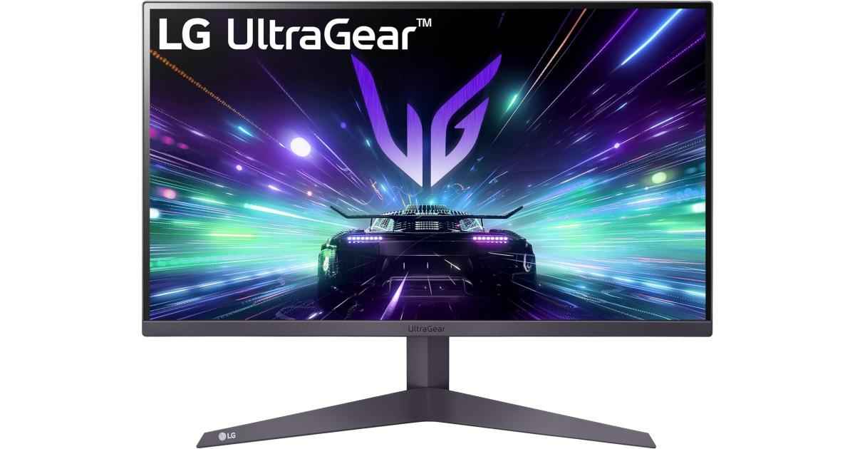 LG 24GS50F-B 24 UltraGear™ FHD 180Hz Gaming Monitor