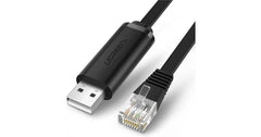 UGREEN CM204 USB TO RJ45 CONSOLE CABLE, 3M, Black | 60813