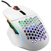 Gloriousmodel I Wired 69g Superlight 2 Swappable Buttons Rgb Ptfe Feet 9 Programmable Buttons Side Thumb Rest Matte White
