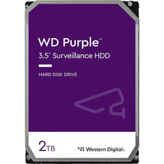Western Digital 2tb Purple Surveillance Internal Hard Drive Hdd 64 Mb Cache 3.5" Sata
