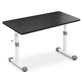 Home Office Desk Height Adjustable Manual Lifting Table Stand - Black