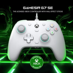 GameSir G7 SE Wired Controller for Xbox Series X|S, Xbox One & Windows 10/11, Plug and Play with Hall Effect Joysticks/Hall Trigger