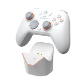 GameSir Nova Lite 2 Wireless PC Controller with Hall Effect Joysticks & Triggers, 2.4G & Wired 1000Hz Polling Rate, Remappable Buttons - Compatible with PC/Switch/Steam/Android (White)